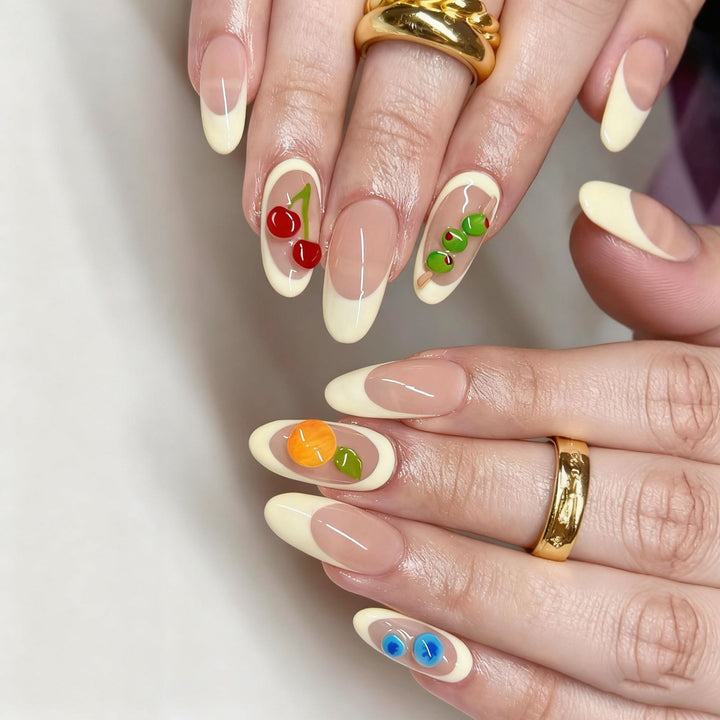 Artificial nails with exclusive spring design Kalsten