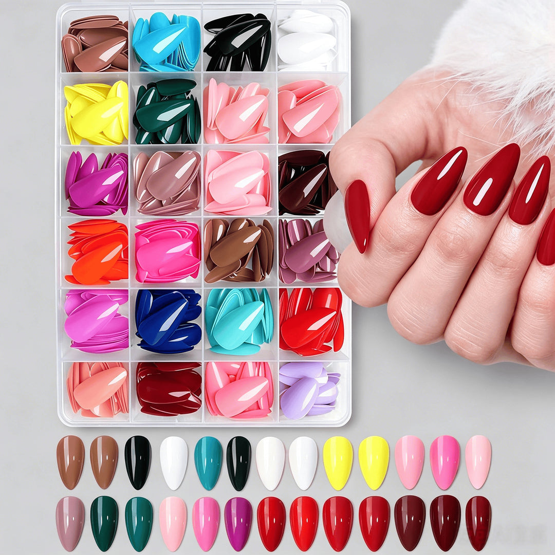 Premium Soft Gel Press-On Nail Tips Collection Kalsten