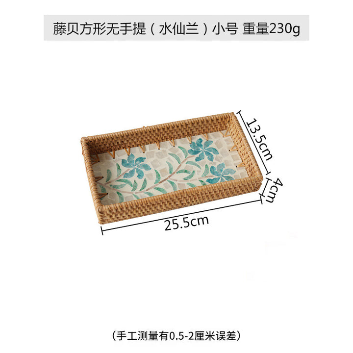 Ladies rectangular decoration bowl Kalsten