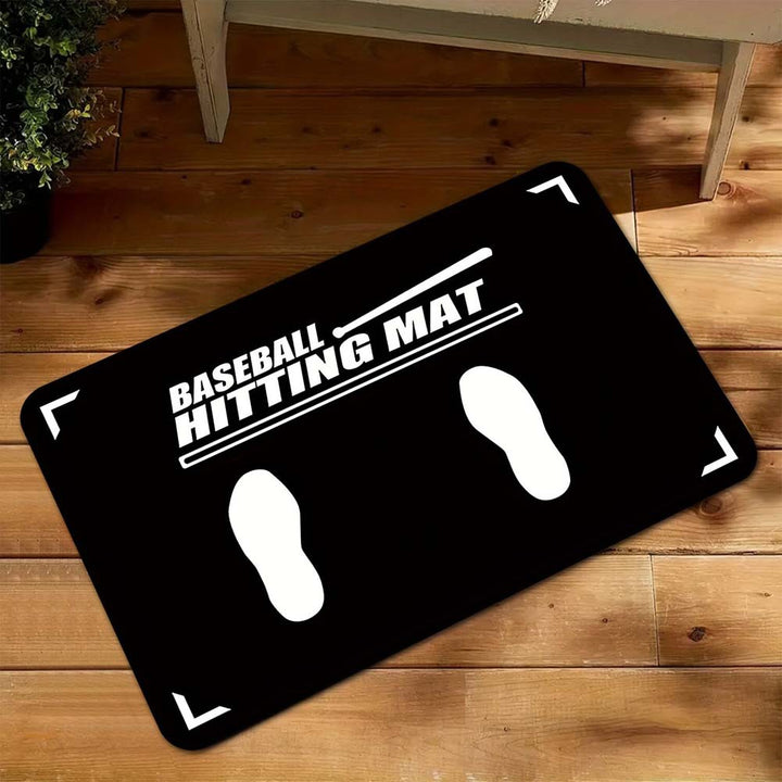 Sports-Themed Indoor Area Mat