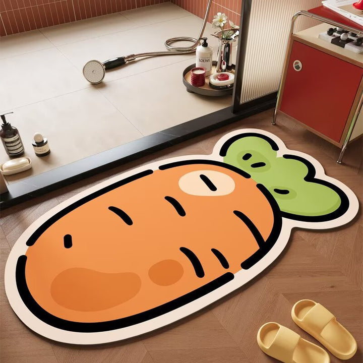 Children's Playful Dog-Themed Area Rug
