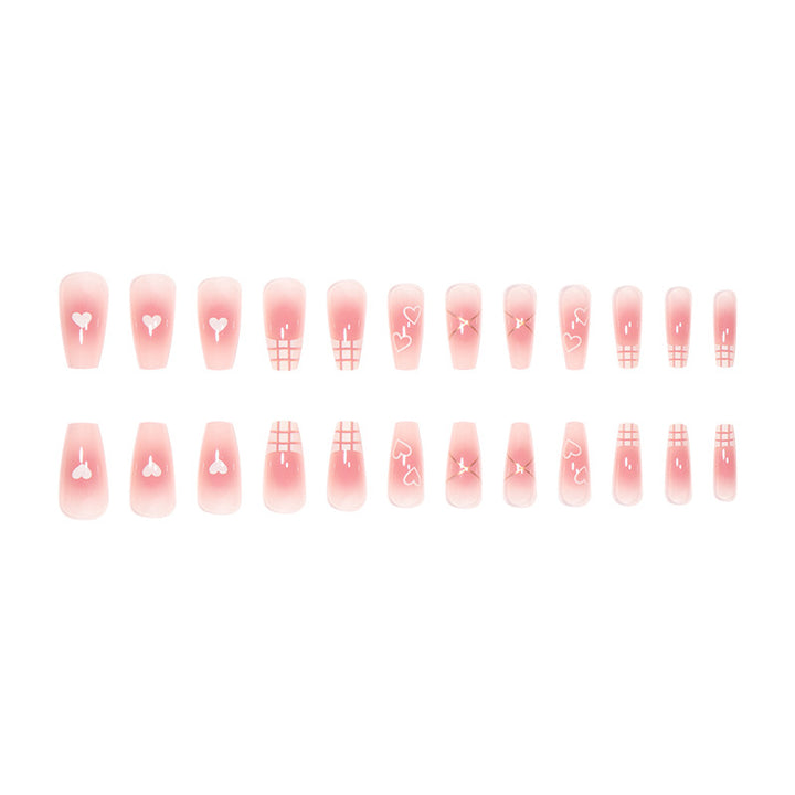 Artistic Almond-Shaped Press-On Nails Kalsten
