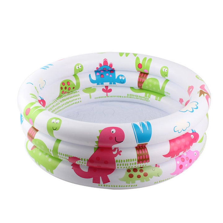 Women inflatable paddling pool with colorful sea design Kalsten