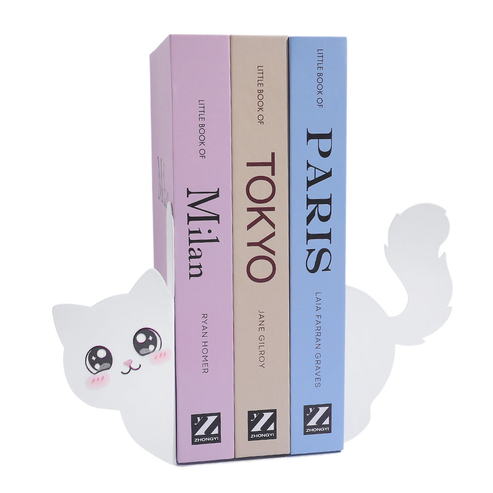 Cat Silhouette Decorative Bookends