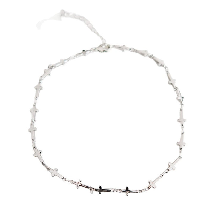 Minimalist Cross Design Chain Necklace Kalsten