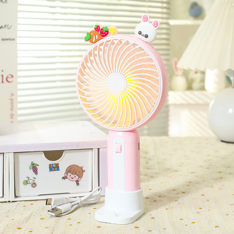 Women Portable Handheld Fan with Playful Animal Design Kalsten