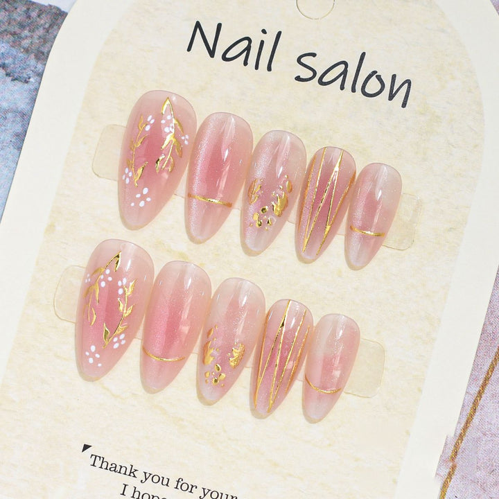 Versatile Press-On Nail Art Set Kalsten