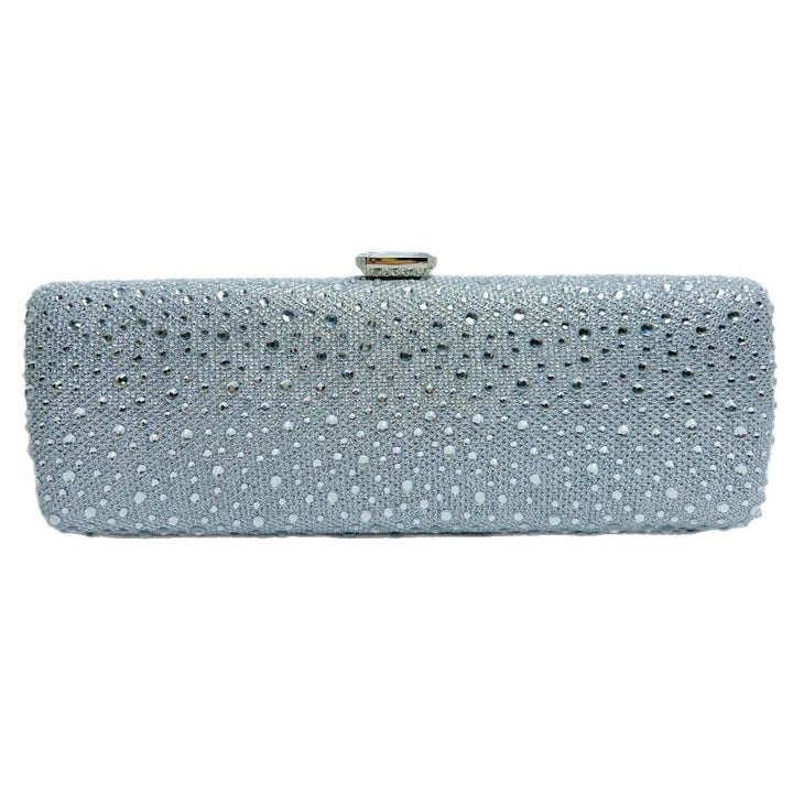 Rhinestone-Embellished Clutch