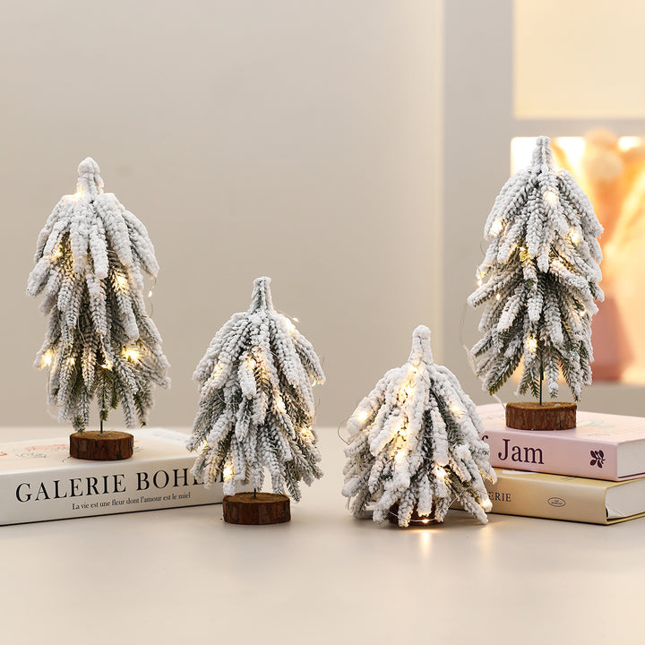 Illuminated Miniature Christmas Tree Decorations Kalsten