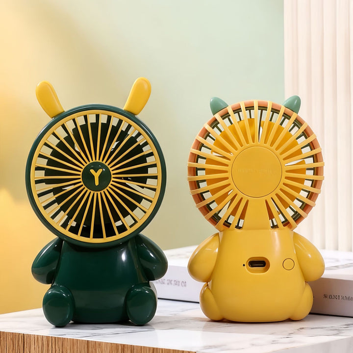 Ladies Sweet Hand Fan in Animal Design Kalsten