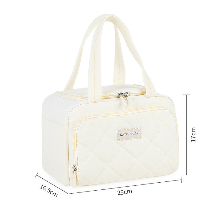 Insulated Zip-Top Lunch Tote