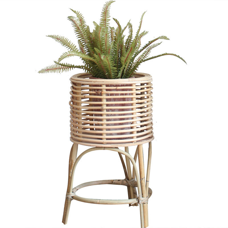 Rattan plant stand with modern design Kalsten