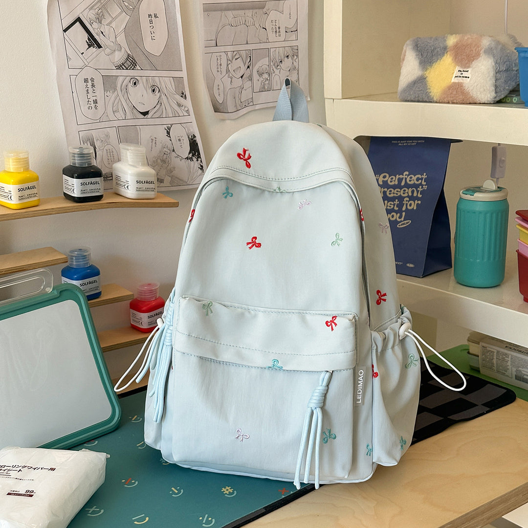Cute Embroidered Patterned Backpack Kalsten