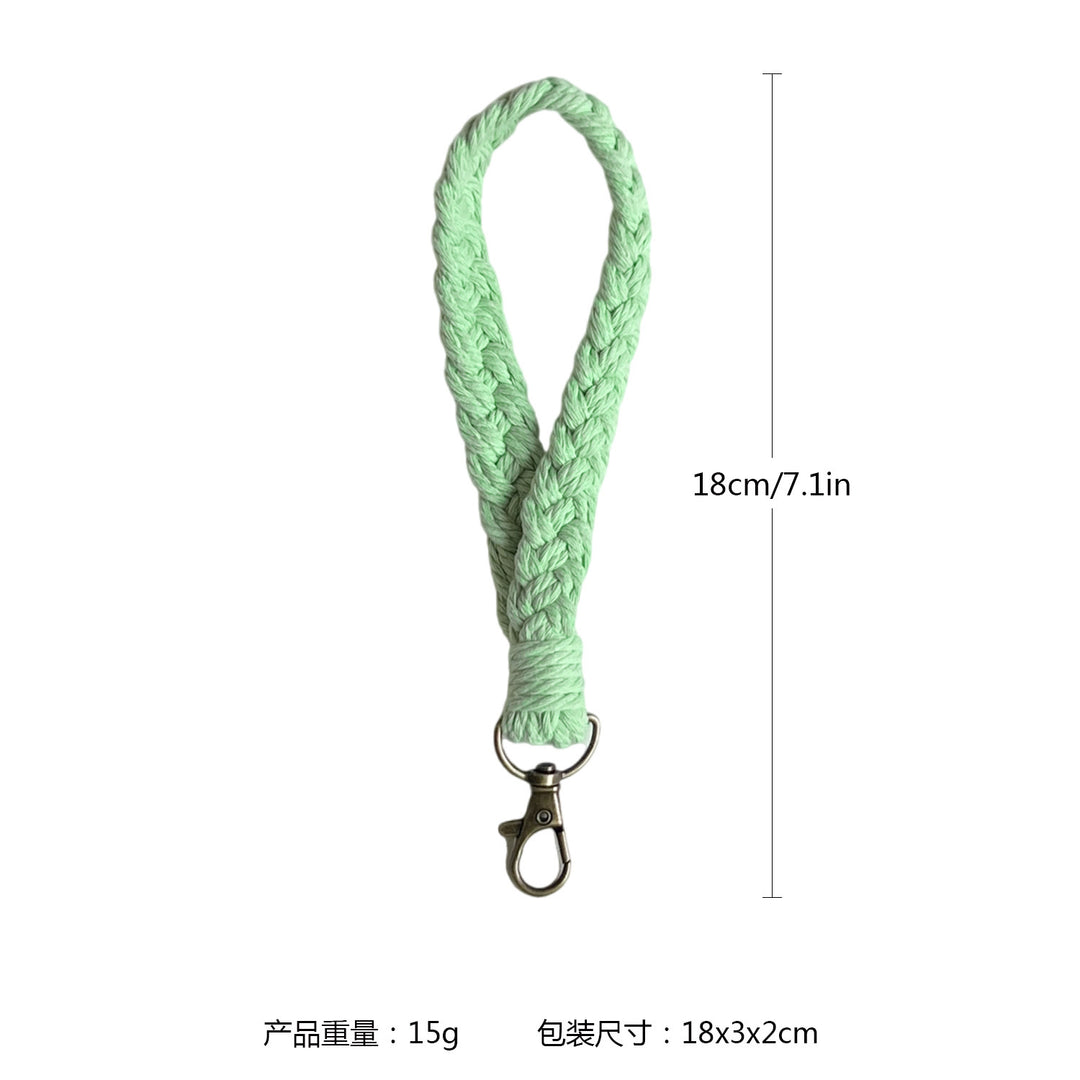 Braided Rope Keychain Holder Kalsten