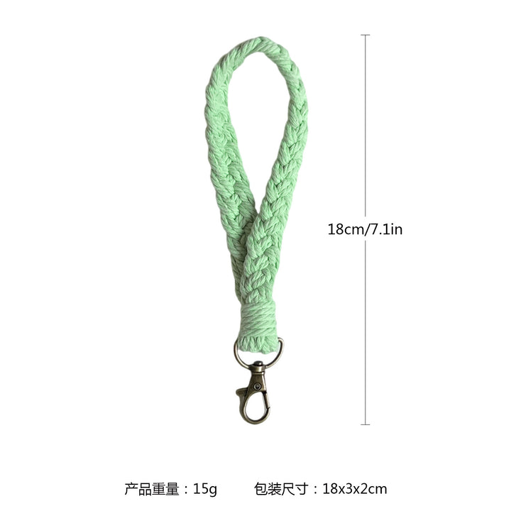 Braided Rope Keychain Holder Kalsten