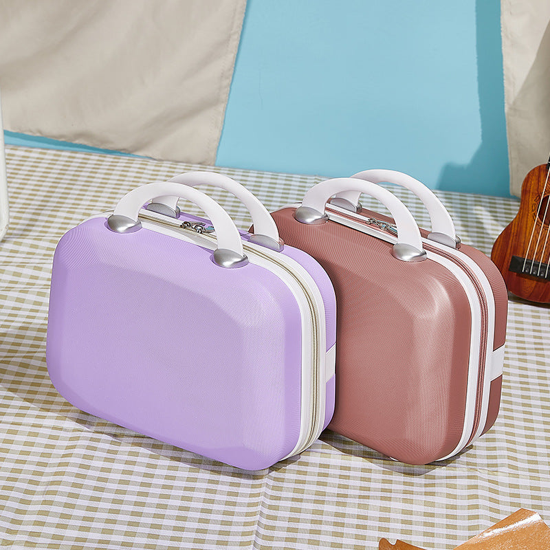 hard-shell cosmetic travel vanity case with dual top handles Kalsten