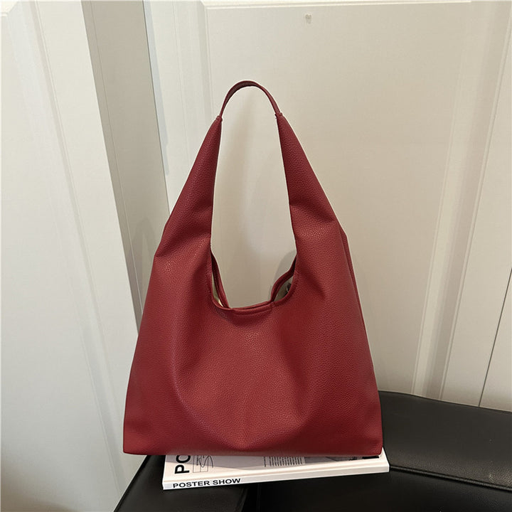 Modern Minimalist Leather Tote Bag