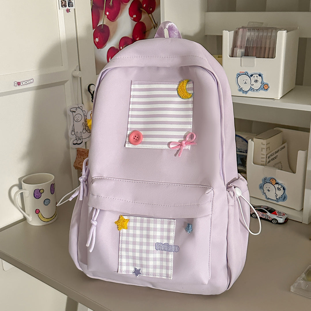 Cute Decorative School Backpack Kalsten
