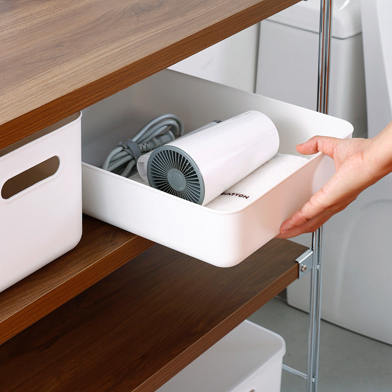 Multifunctional storage bowl made of sturdy plastic for drawers and shelves