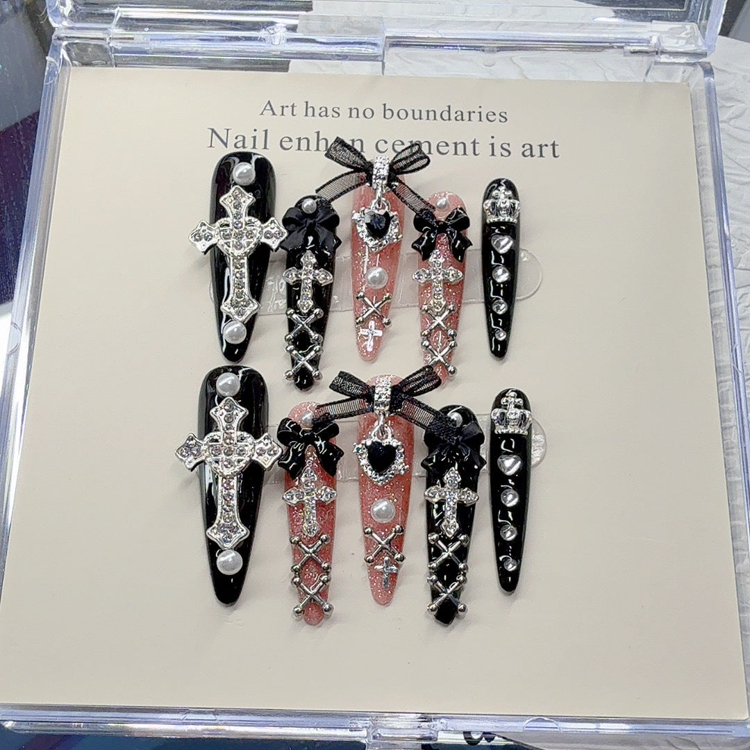 Gothic Charm Nail Decoration Set