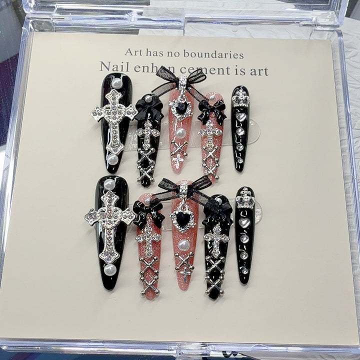 Gothic Charm Nail Decoration Set