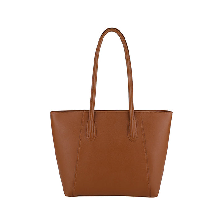Minimalist Faux Leather Tote Bag Kalsten