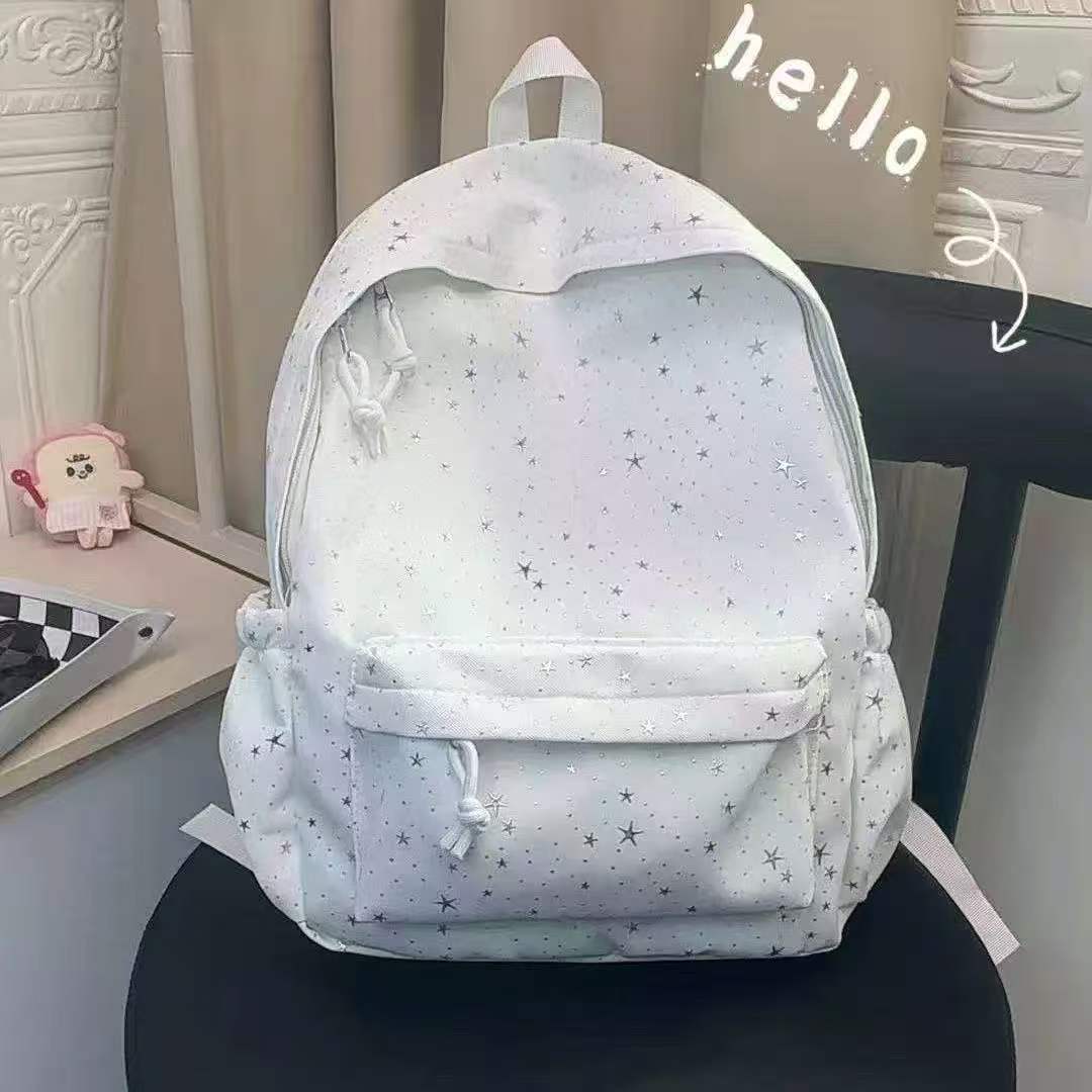 Backpack with Sparkling Star Motif Kalsten
