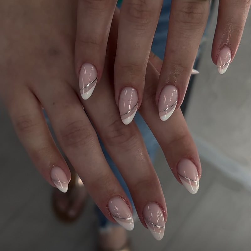 Elegant Heart-Designed Press-On Nail Tips Kalsten