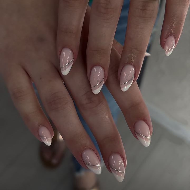 Elegant Heart-Designed Press-On Nail Tips Kalsten
