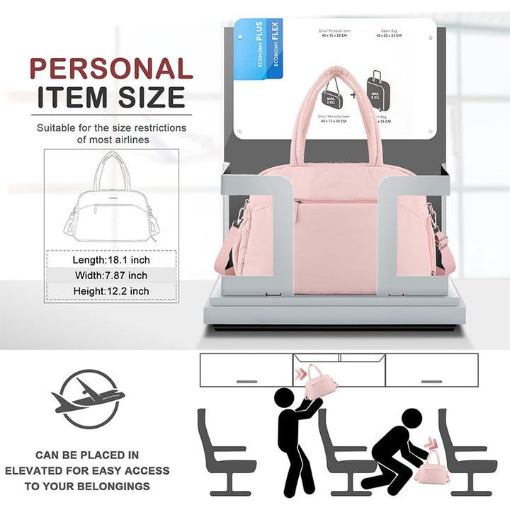 Stylish Multi-Functional Travel Handbag Kalsten