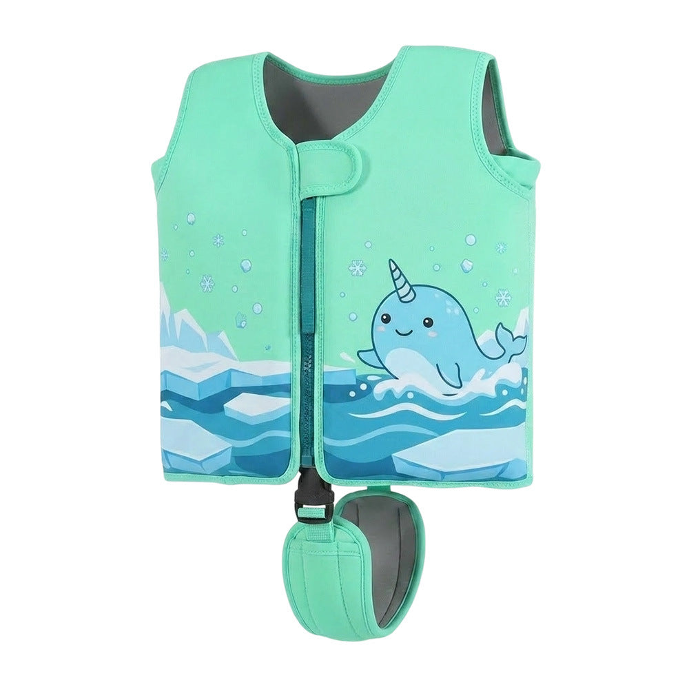Cute Turtle Themed Swim Vest