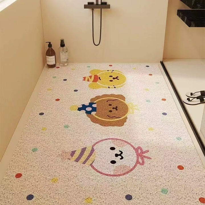 Playful Cartoon Character Area Rug Kalsten