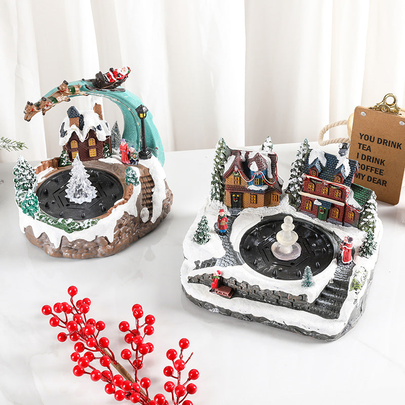 LED Illuminated Winter Scene Snow Globe Kalsten