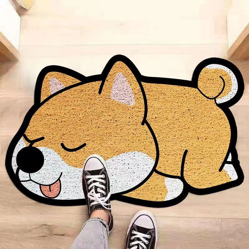 Cat-Themed Decorative Floor Mat for Home