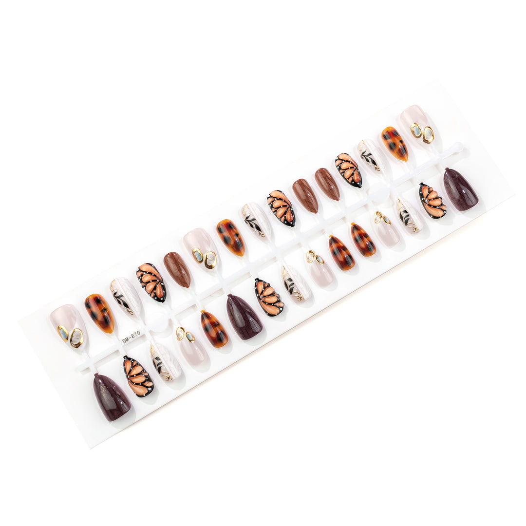 Manual Artistic Press-On Nail Kit