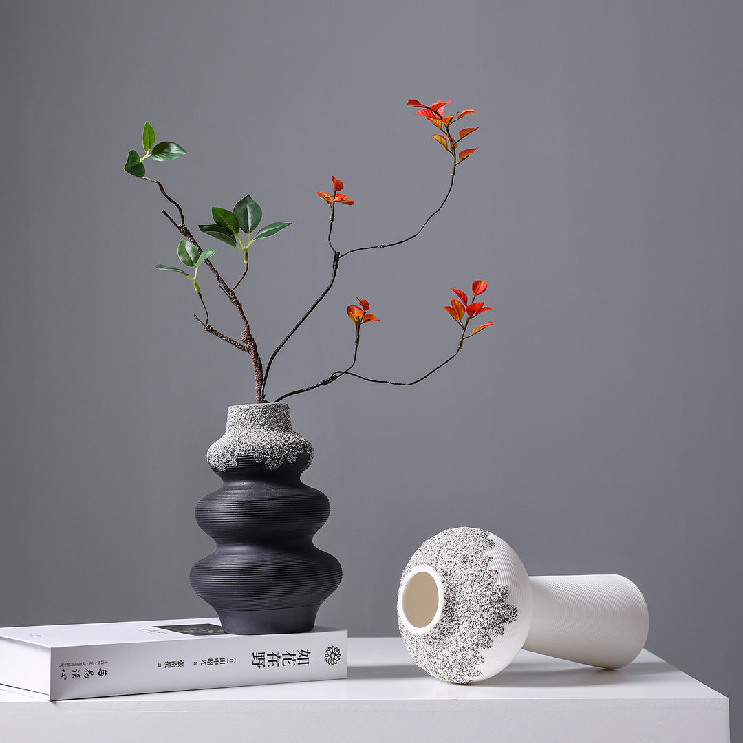 Textured Ceramic Centerpiece