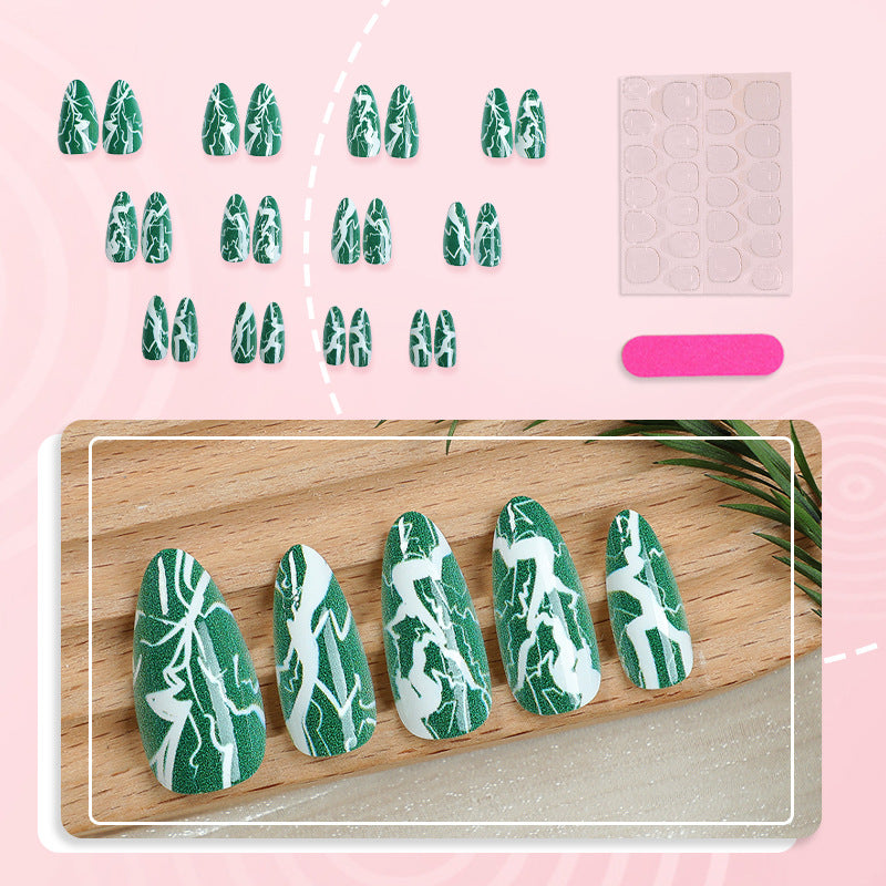 Artistic Abstract Press-On Nail Set
