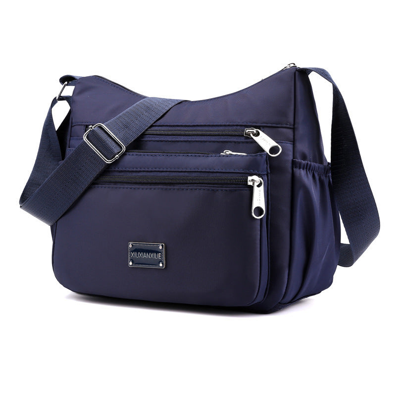 WoMulti-Pocket Crossbody Shoulder Bag