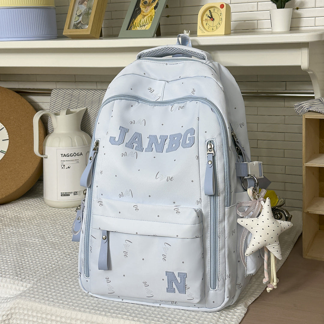 Stylish Non-Transparent Fabric Backpack Kalsten