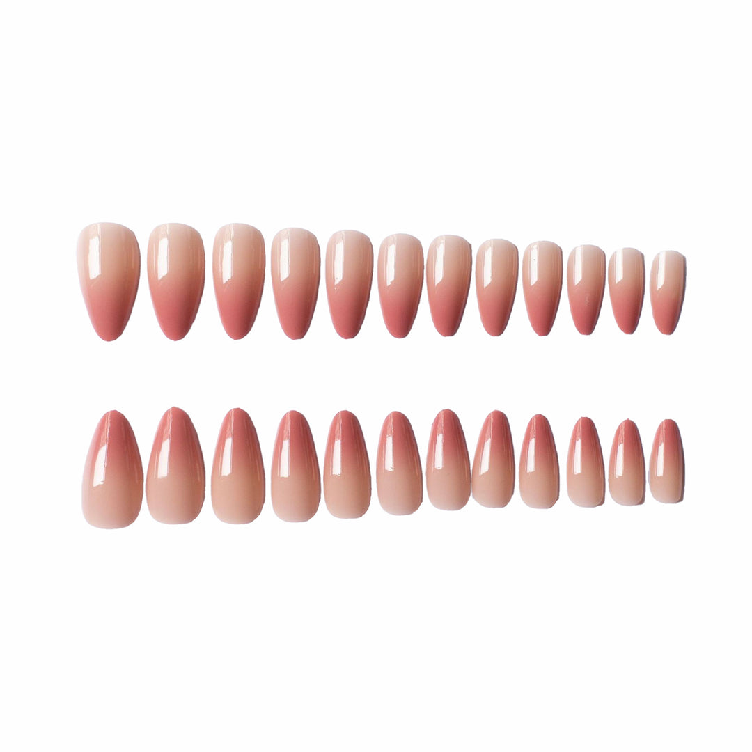 Elegant Stiletto Gel Nail Art Set