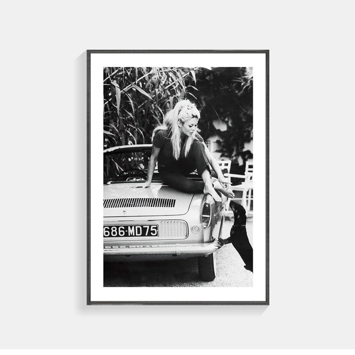 Vintage Inspired Framed Art Print