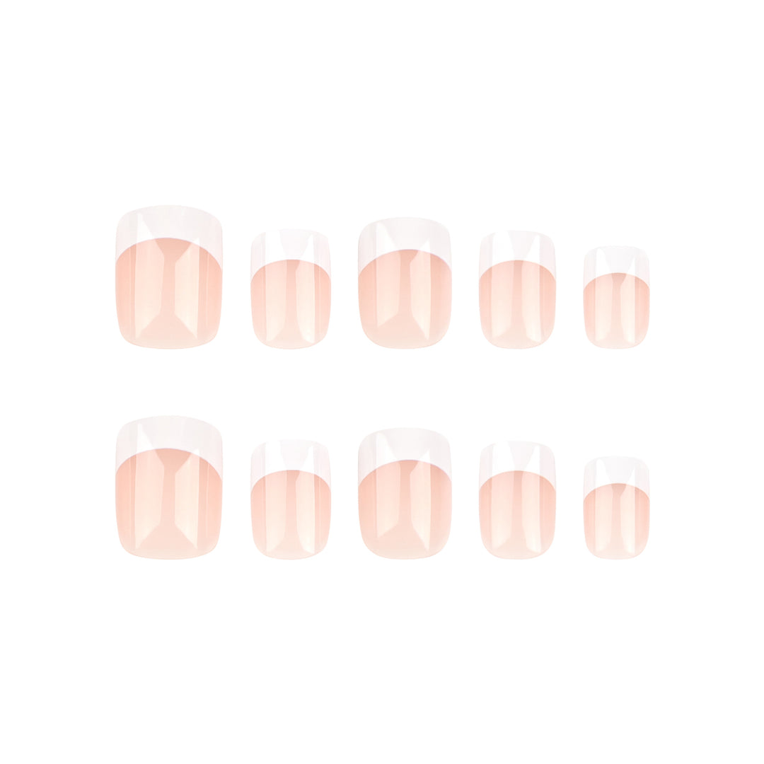Artful French-Tip Nails Kalsten