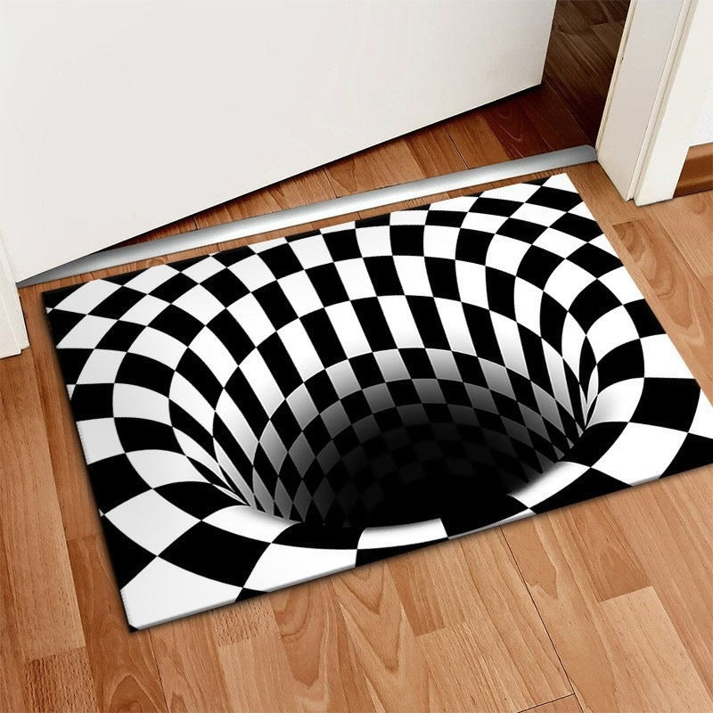 Spooky Halloween-Themed Entrance Mat