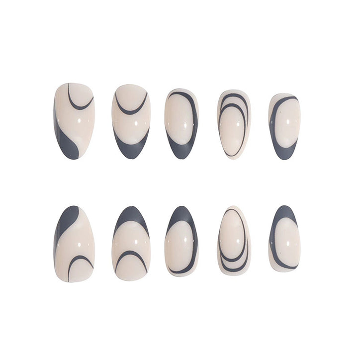 Artistic Abstract Nail Design Kalsten