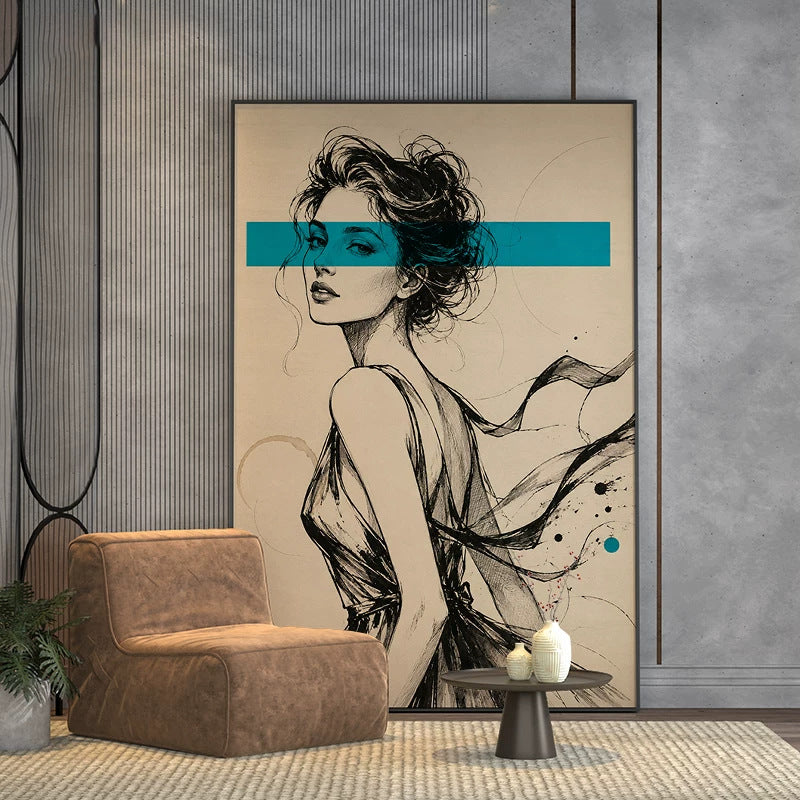 Stylish Art Print for Modern Home Interiors