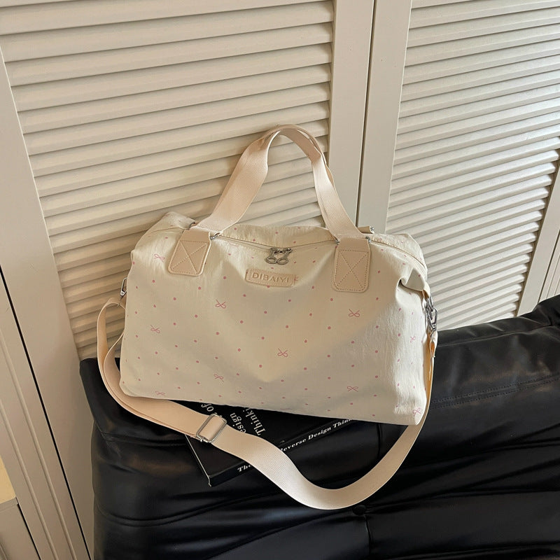 Stylish Dotted Travel Duffel Bag Kalsten