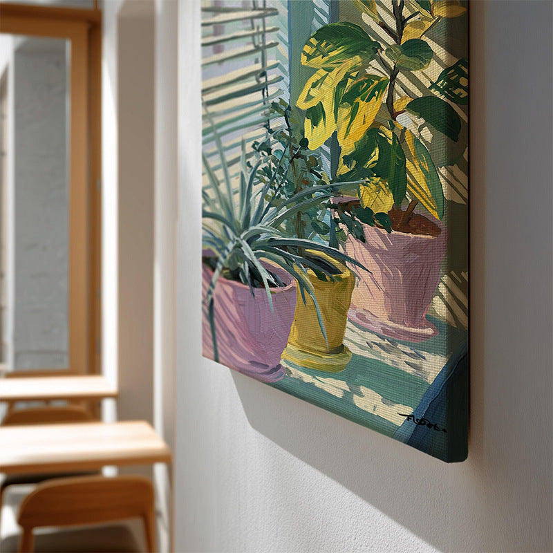 Modern Textured Abstract Canvas Art for Interiors