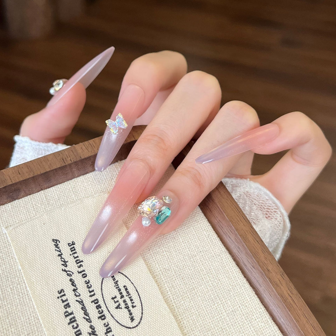 Premium Ocean-Inspired Press-On Nail Extensions Kalsten