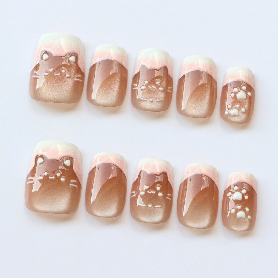 Elegant Press-On Nail Art Collection