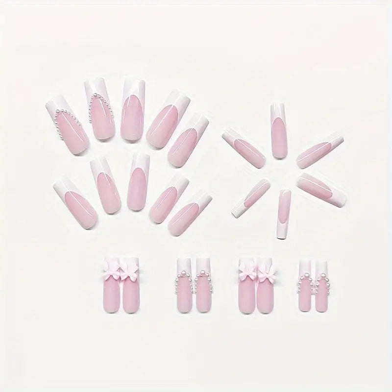 Elegant Decorative Press-On Nail Extensions Kalsten